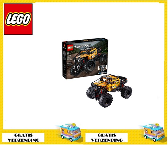 42099 lego technic 4x4 X-TREME OFF ROADER oranje  11+      