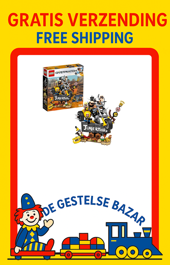 75977 Lego Overwatch Junkrat & Roadhog 10+ 