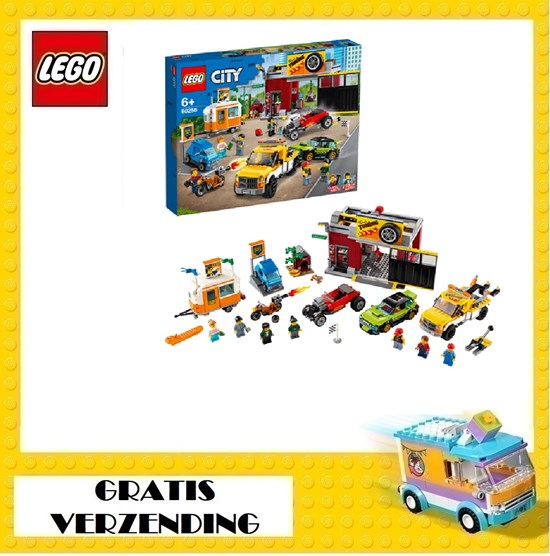 60258 lego city TUNING WORKSHOP 6+