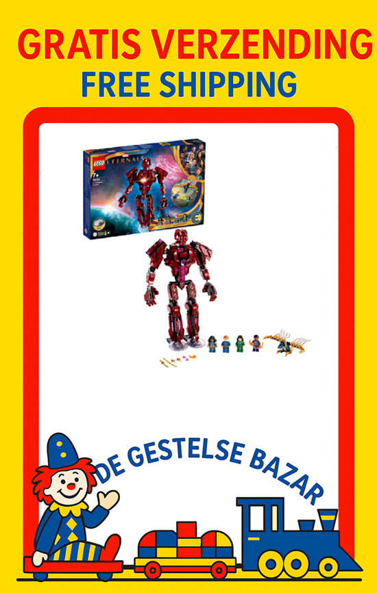 76155 lego Super Heroes In Arishem’s Shadow 7+