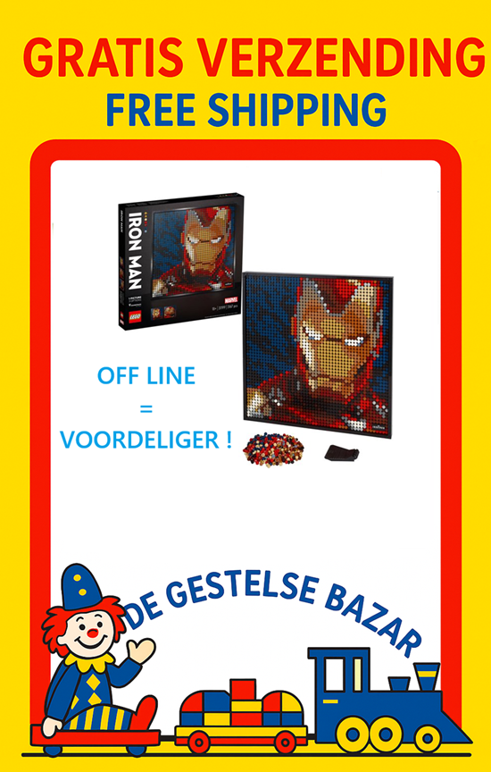 31199 lego MARVEL STUDIOS IRON MAN 18+