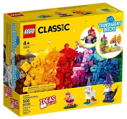11013 Lego Classic Creatieve Transparante Stenen 4+ 
