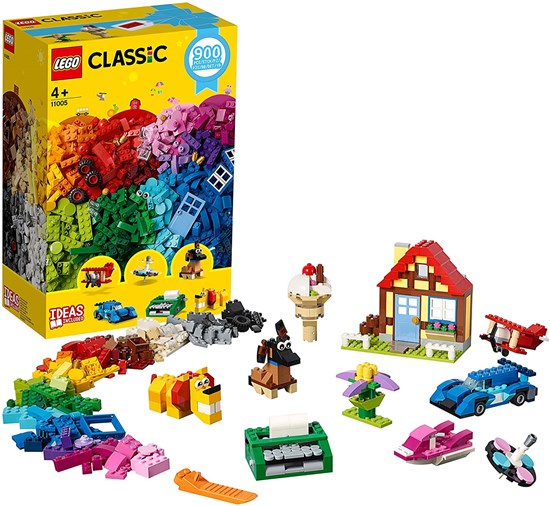 11014 Lego Classic stenenbox met wielen 4+