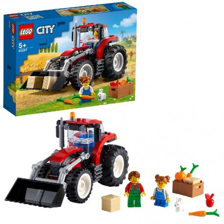 60287 LEGO City Voertuigen Tractor 5+