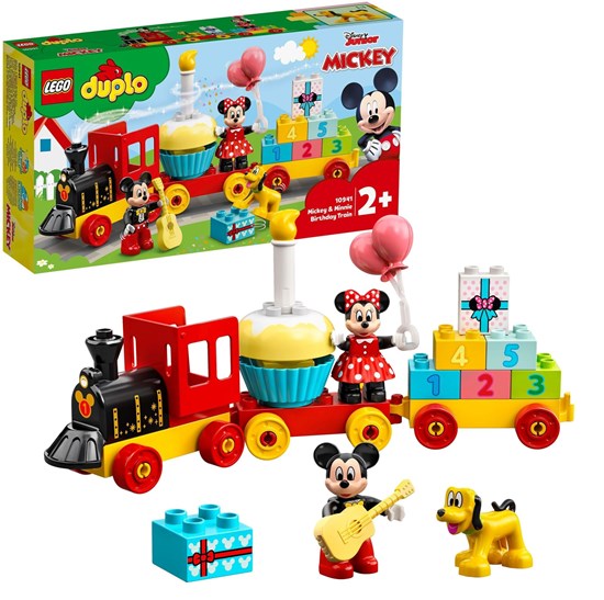 10941 LEGO® DUPLO®  Disney Mickey en Minnie Verjaardagstrein 2+ 