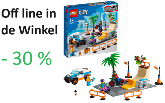 60290 Lego City Skate Park 5+