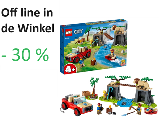 60301 Lego City Off-Roader Wildlife Rescue  4+