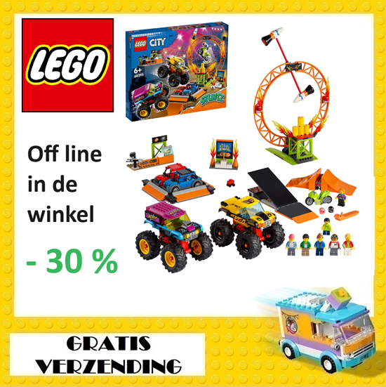 60295 Lego City Stuntman Show Arena 5+