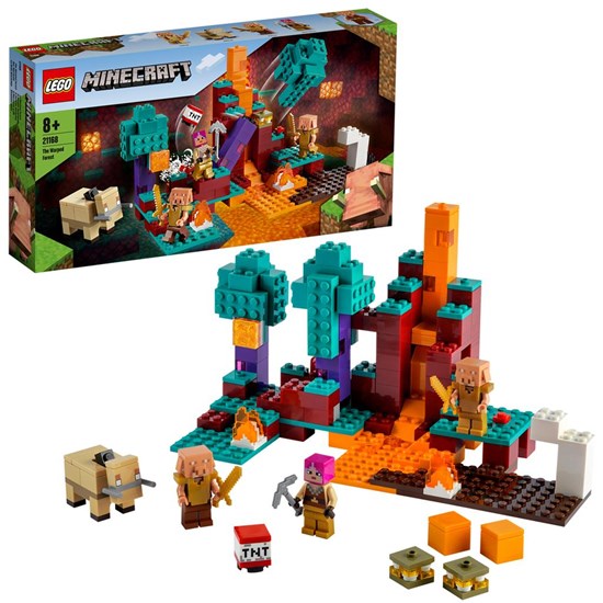 21168 Lego Minecraft het Verwrongen bos 8+
