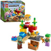 21164 Lego Minecraft the Coral Reef 7+ 