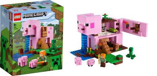 21170 LEGO Minecraft Het varkenshuis 8+