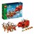 40499 lego Arreslee met Kerstman & Rendieren 9+