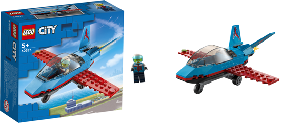 60323 lego City Stuntvliegtuig 5+