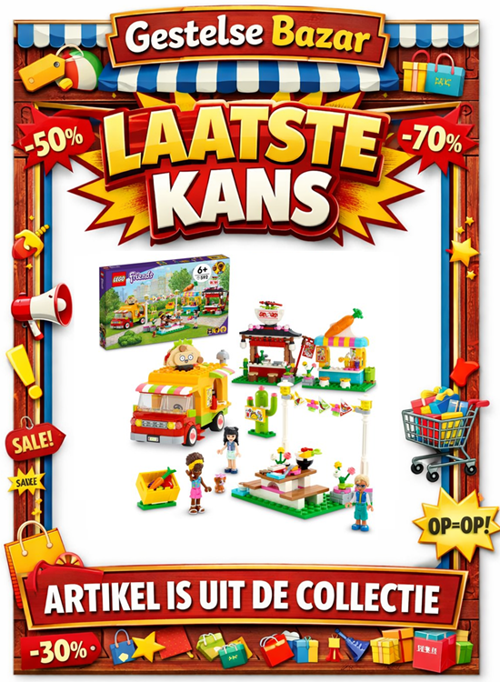 41701 lego Friends Streetfoodmarkt 6+