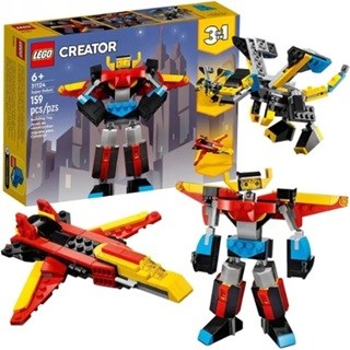 31124 lego creator Superrobot 3in1 6+