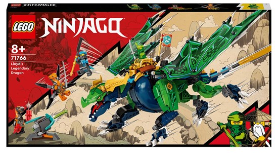 71766 lego Ninjago Lloyd's Legendary Dragon 8+