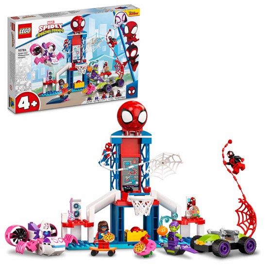 10784 lego Spidey Spider-Man Webquarters Hangout 4+