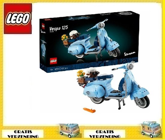 10298 lego Vespa 125 1960s 1106dlg 18+ 