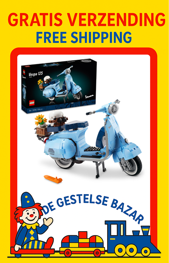 10298 lego Vespa 125 1960s 1106dlg 18+ 