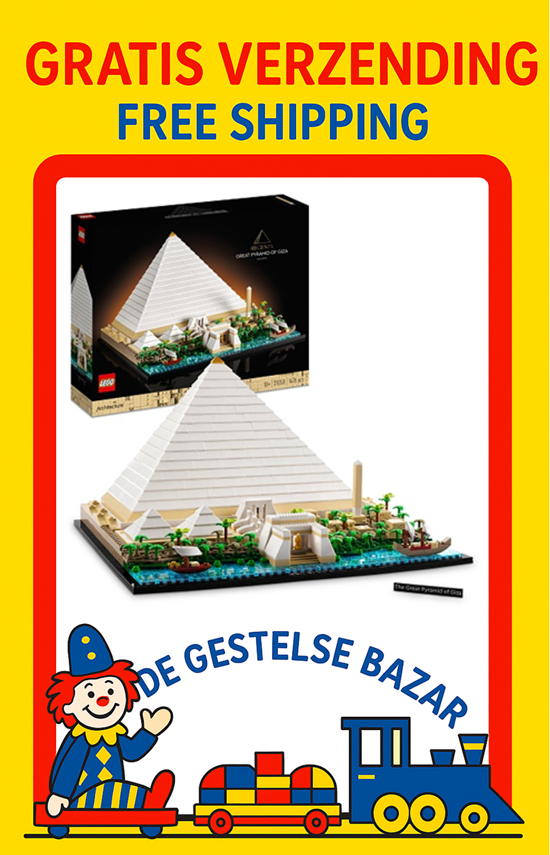 21058 lego Architecture Pyramide van Egypte 1476dlg 18+ 