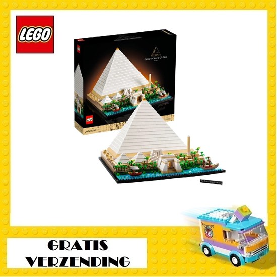 21058 lego Architecture Pyramide van Egypte 1476dlg 18+ 