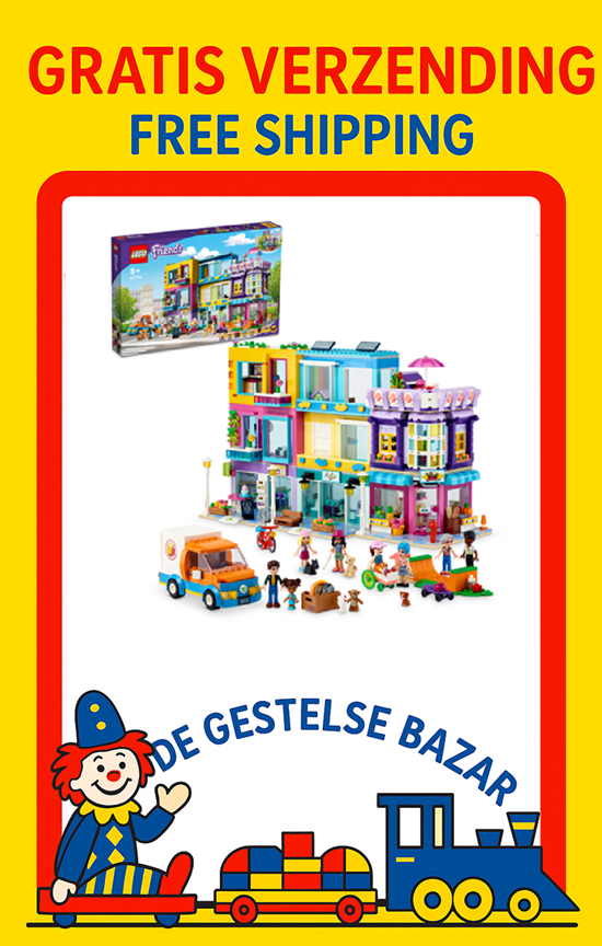41704 lego Friends Hoofdstraatgebouw 8+