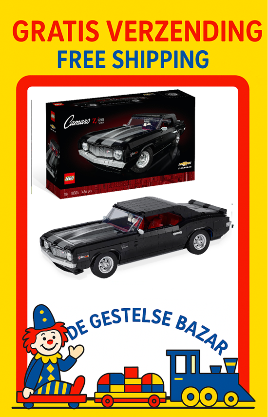 10304 lego Icons Chevrolet Camaro Z28 1456 dlg 18+