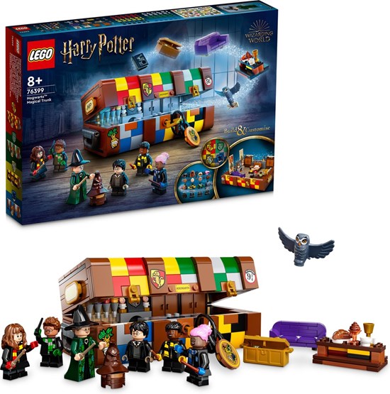 76399 lego Harry Potter Zweinstein Magische Hutkoffer 603dlg 8+