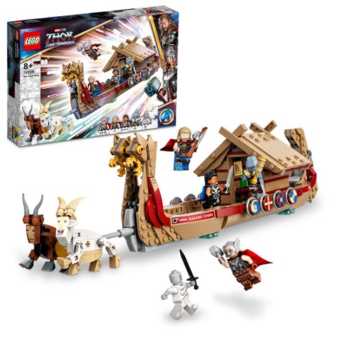 76208 lego Super Heroes the Goat Boat 8+