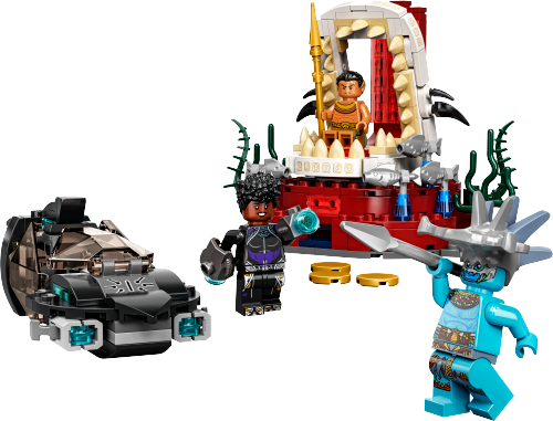 76213 lego Marvel Super Heroes Black Panther Throne Room 7+  