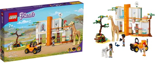 41717 lego Friends Mia's Dieren Reddings Missie 7+