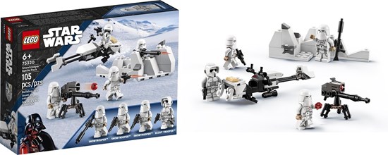 75320 lego Star Wars Snowtrooper Battle Pack 6+