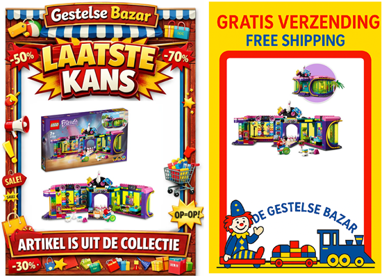 41708 lego Friends Roller Disco Speelset 7+