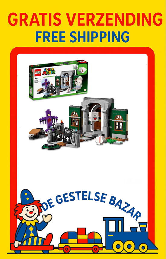 71399 Super Mario Uitbreidingsset: Luigi’s Mansion-hal 7+ 