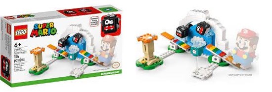 71405 lego Super Mario Bross Fuzzie en Flippers Uitbreidingsset 6+  