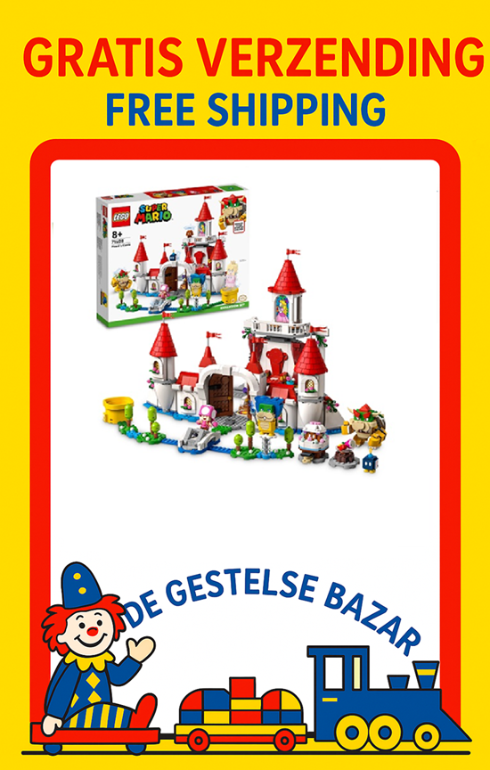 71408 lego Super Mario Bross Peach Kasteel Uitbreidingsset 8+ 