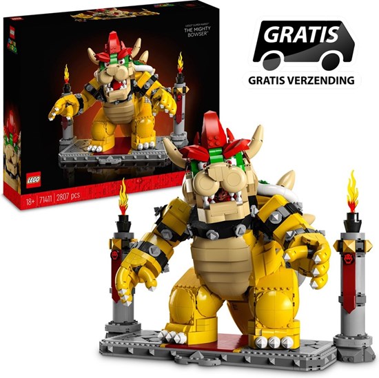 71411 lego the Mighty Bowser Super Mario de Machtige Bowser 18+ 