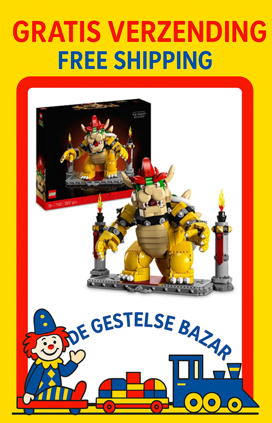 71411 lego the Mighty Bowser Super Mario de Machtige Bowser 18+ 