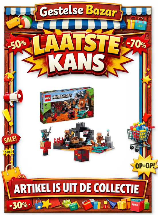 21185 lego Minecraft het Onderwereld Bastion  8+ 
