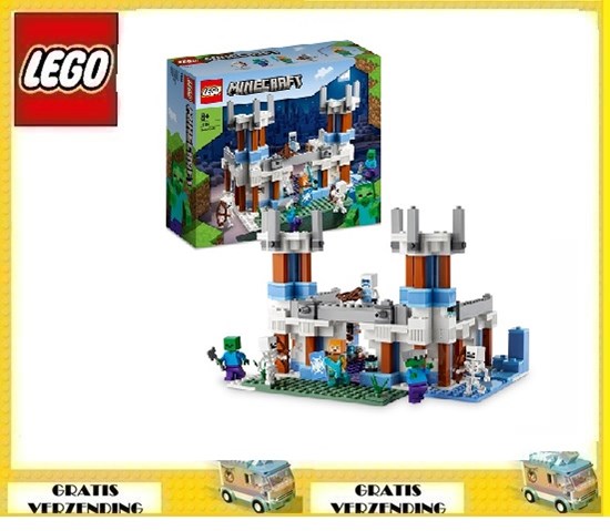 21186 lego Minecraft het IJSKASTEEL 8+ 