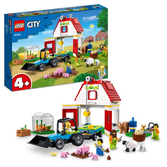 60346 lego City Boerderij met Dieren 4+ 