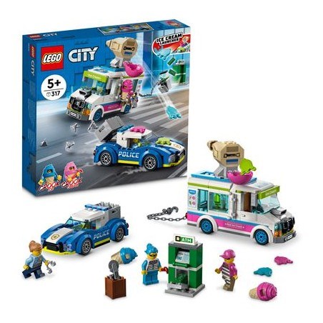 60314 lego City IJswagen Politieachtervolging 5+