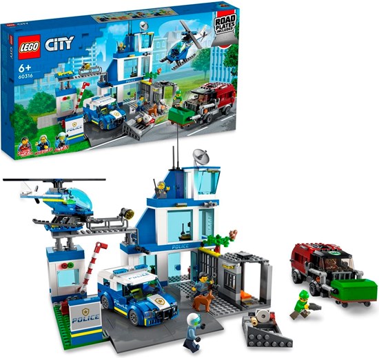 60316 Lego City Groot Politiebureau 6+ 