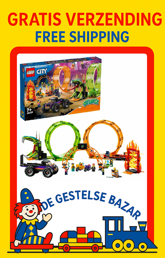 60339 lego City Stuntz Stuntshow Dubbelle Loopingbaan 7+ 