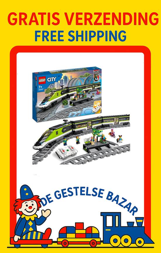 60337 Lego City Passagiers Sneltrein Groen 7+ 