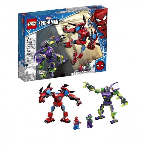 76219 lego Marvel Spider Man & Green Goblin Mechagevecht 7+