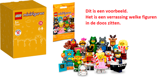 71036 lego Mini Figuren in Doos