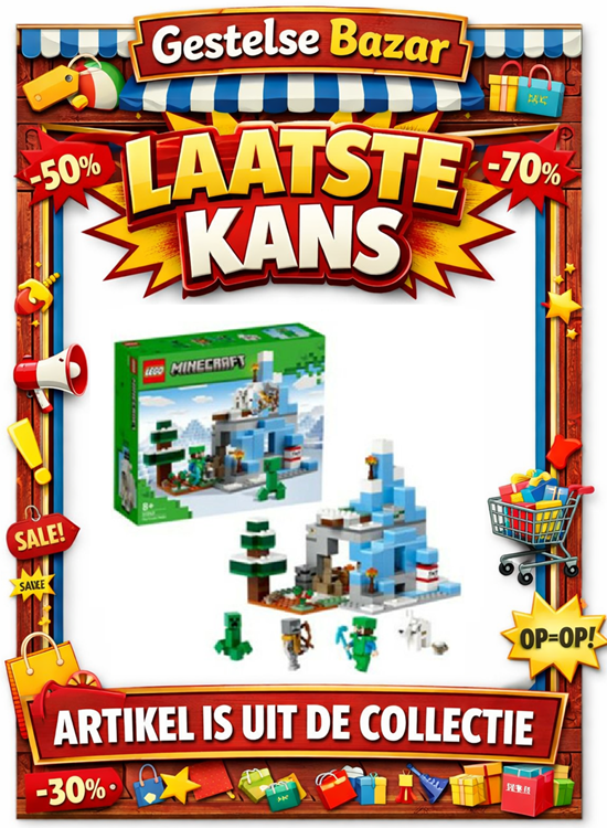 21243 lego Minecraft de IJsbergtoppen 8+  