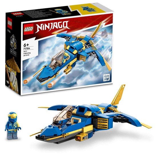 71784 lego Ninjago Jays Lightning Donner-Jet # EVO 6+