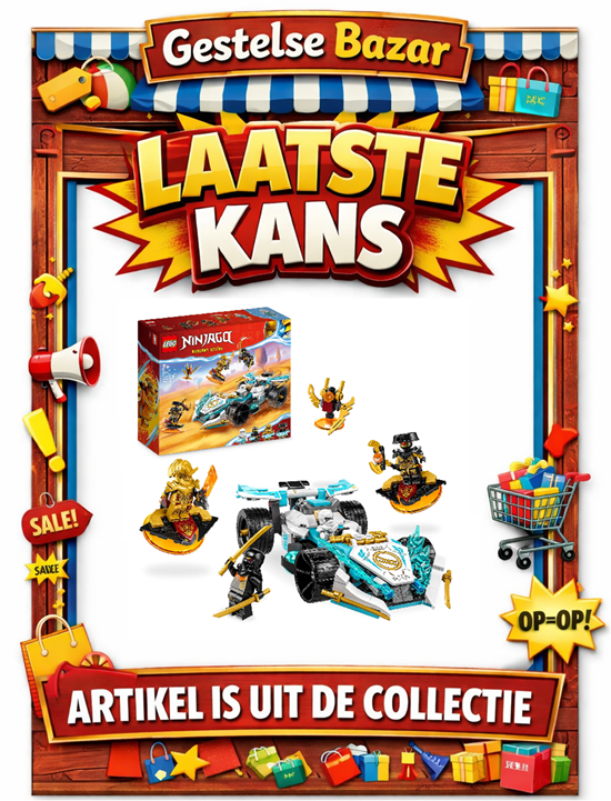 71791 lego ninjago Zane's Drakenkracht Spinjitzu Racewagen 7+